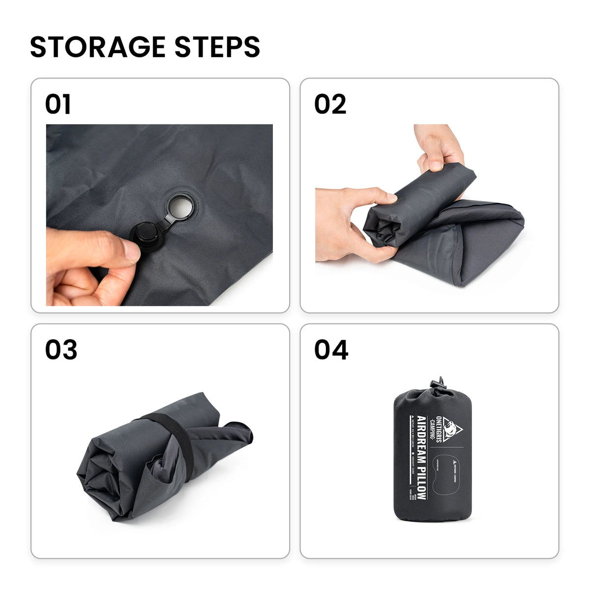 OneTigris Airdream Inflatable Camping Pillow For Outdoor Travel