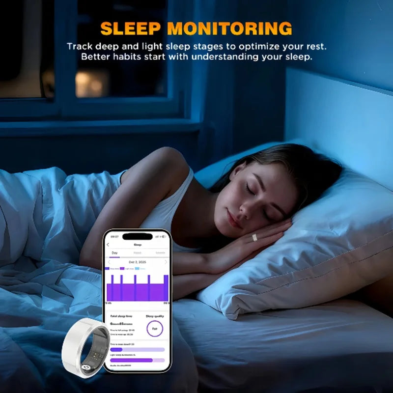 Casatelier Smart Ring For Heart Rate And Sleep Health Tracking