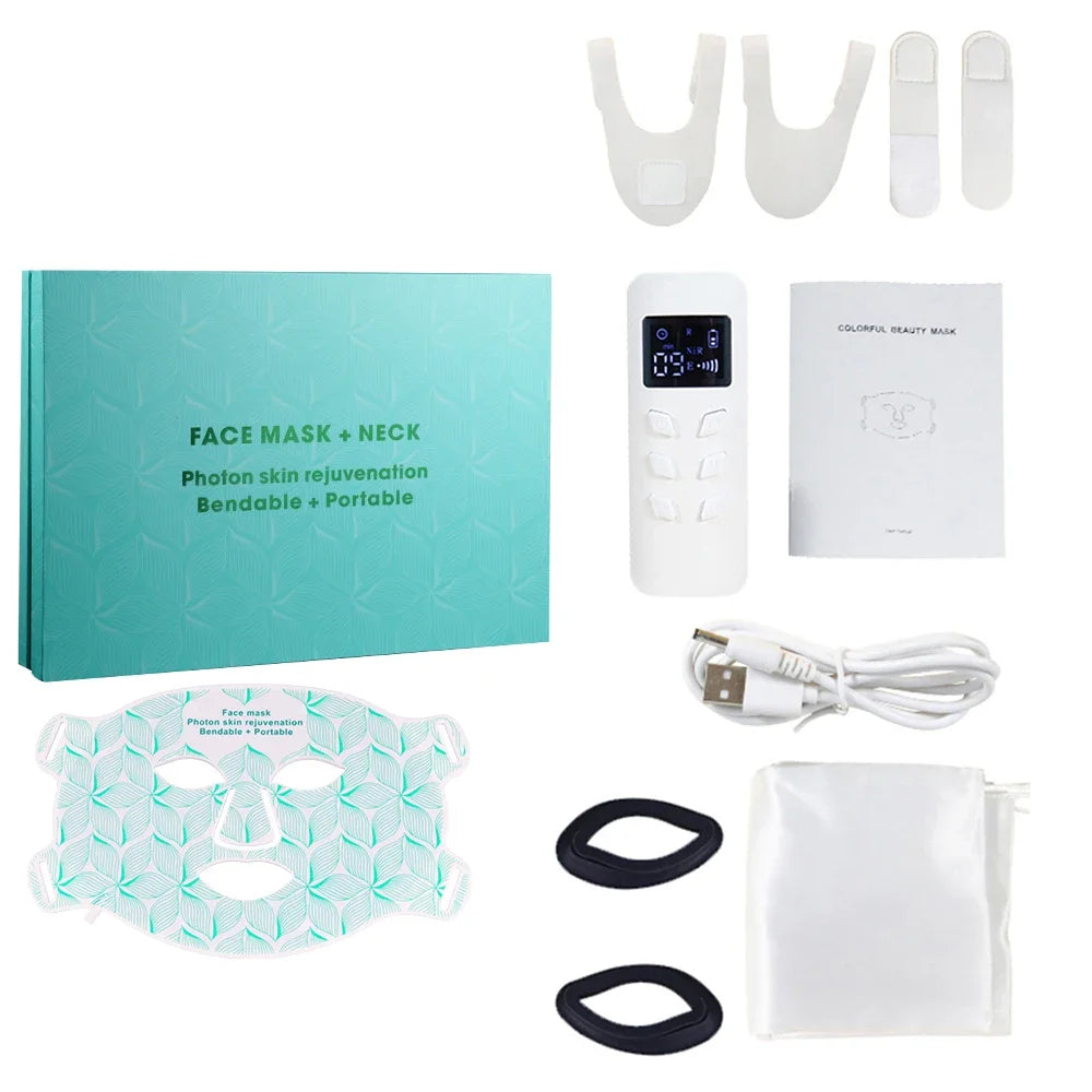 UBilli Led Face Mask Near Infrared Skin Rejuvenation Therapy