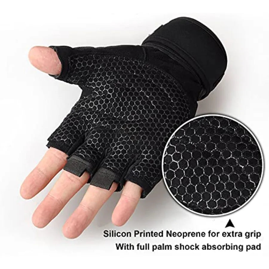 Professional Lifting Gloves For Gym Workouts With Wrist Support