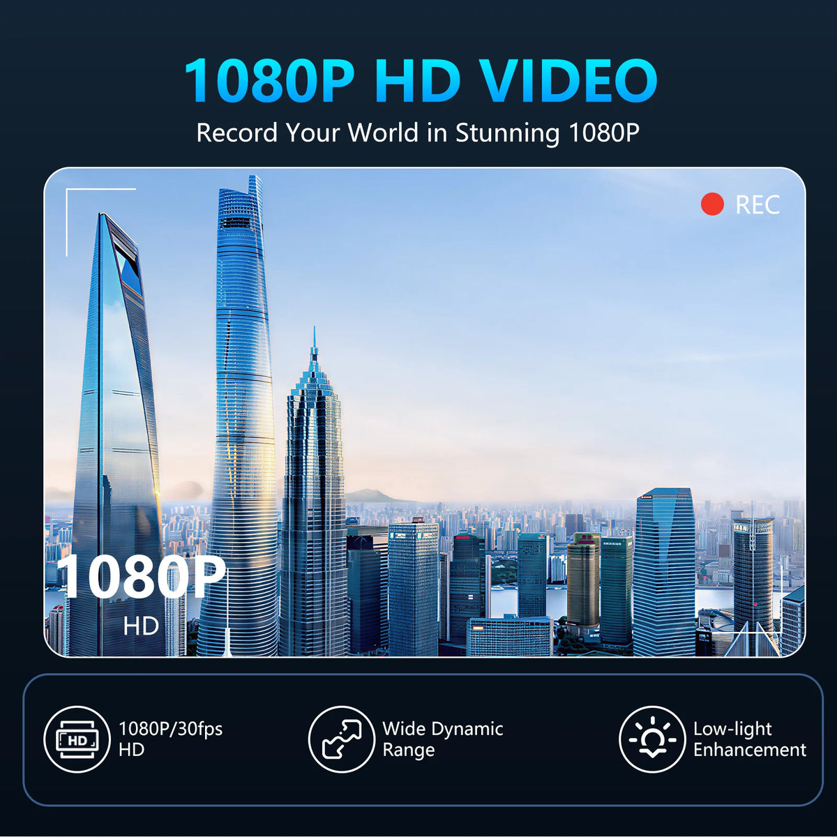 KAIGERR Smart Glasses With Camera Bluetooth And AI Translation