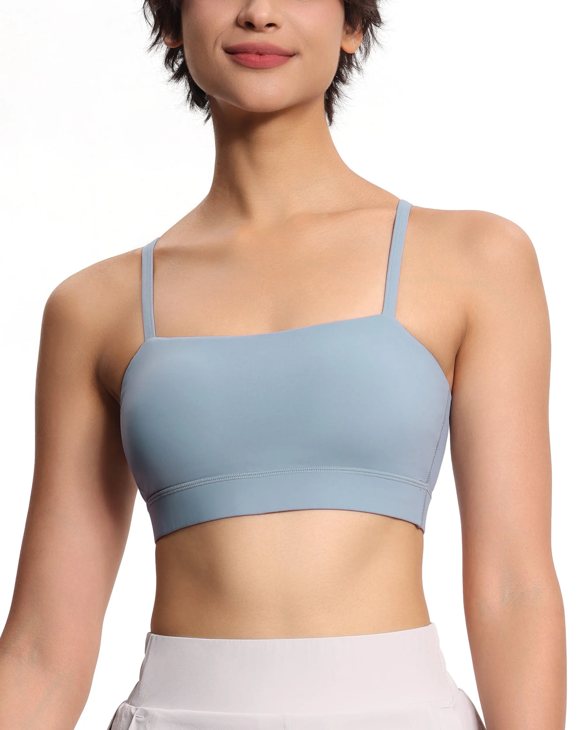The Gym People Womens Adjustable Wireless Removable Padding Workout Bra