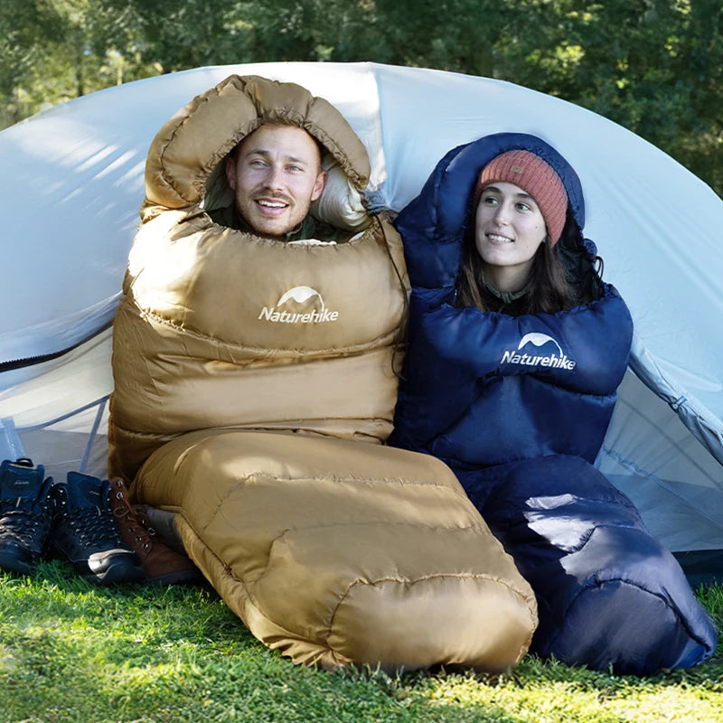 Naturehike Warm Mummy Sleeping Bag For Winter Outdoor Camping