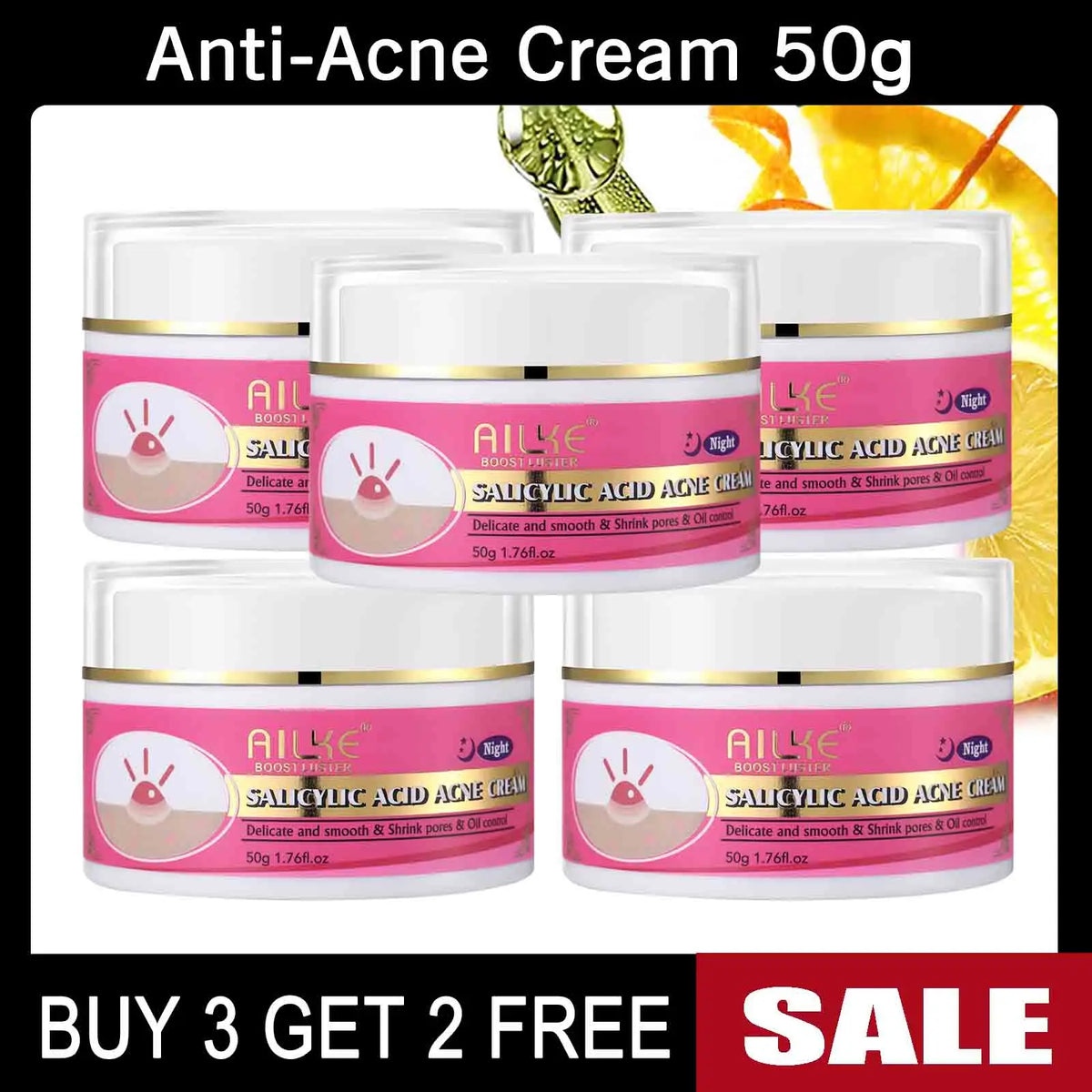 Ailke Natural Skin Brightening Set For Whitening And Moisturizing