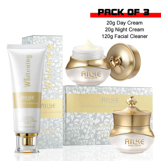 KylieFit Whitening Anti Wrinkle Facial Cream And Serum Set