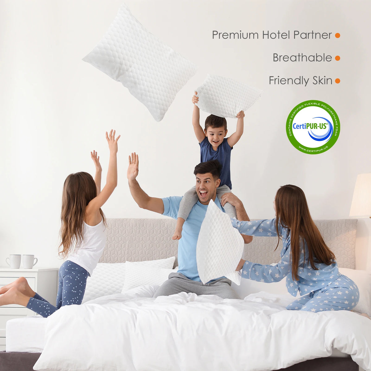 MCQ Memory Foam Neck Pillow For Travel And Bed Comfort