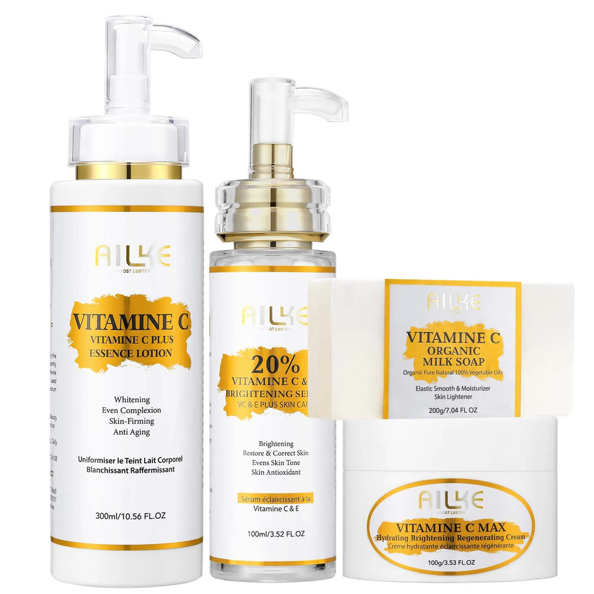 AILKE Vitamin C Brightening Body Cream For Even Skin Tone