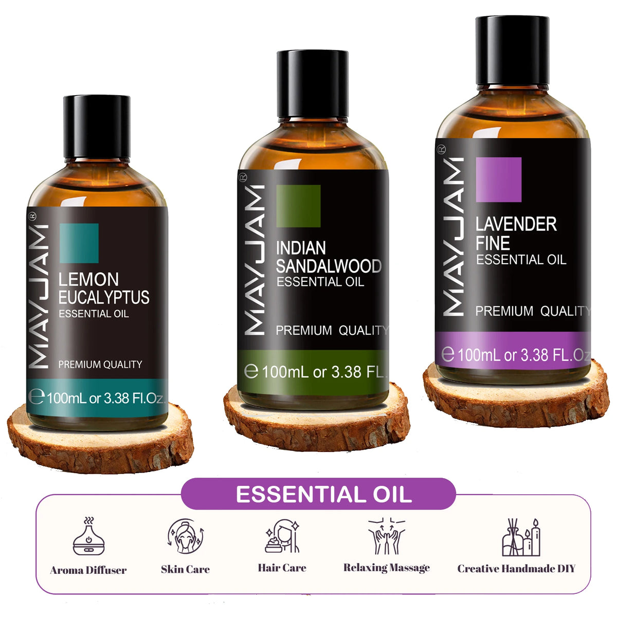 MAYJAM Essential Oils for Aromatherapy, Soap and Candle Making