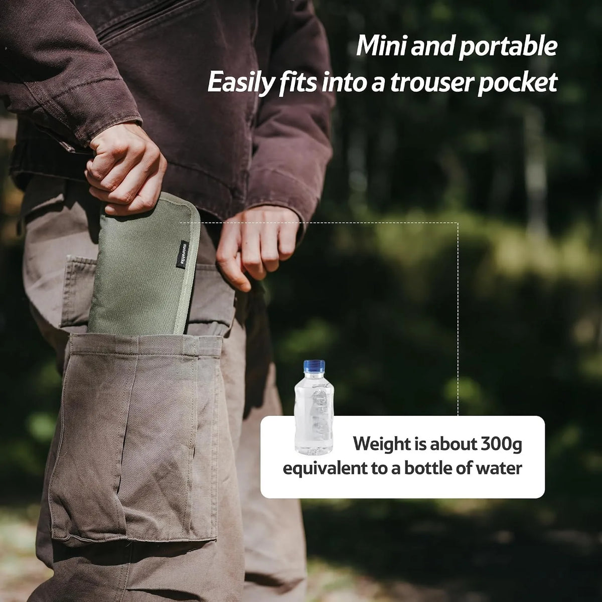 Naturehike Foldable Collapsible Backpack Portable Seat Stool Lightweight Mini Easy Carry Outdoor Travel Fishing Stool Picnic Stool